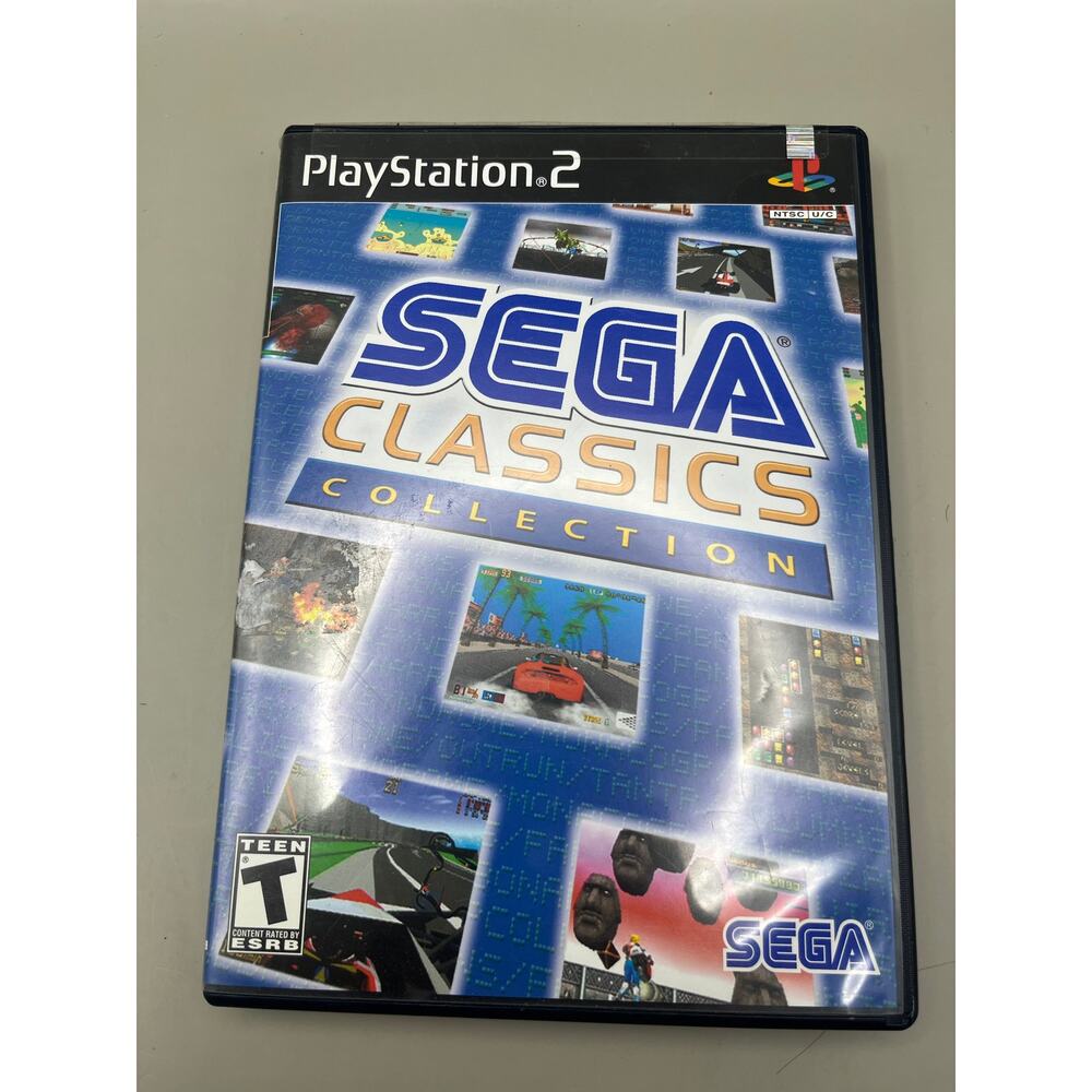 SEGA Genesis Collection PS2 Game Complete w/ Case PlayStation 2 USED